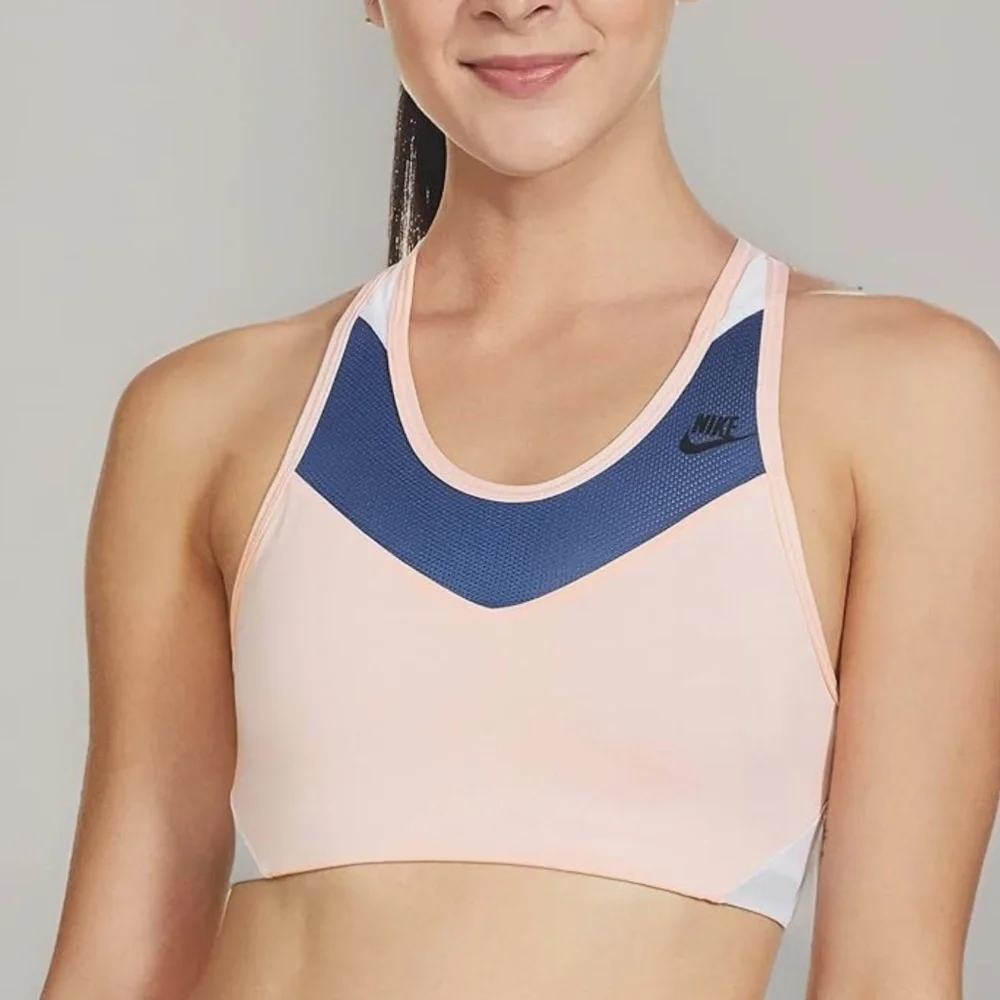 Nike Lot of 2 Sports Bras XS Windrunner Cross Back & Nike Pro Swoosh Padded - Picture 12 of 16